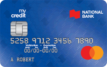 mycredit Mastercard&reg; from National Bank of Canada