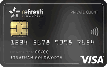Refresh Financial Secured Visa&reg; Card