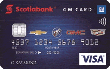 Scotiabank&reg; GM&reg; Visa&reg; Card