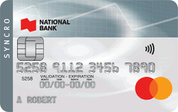 Syncro Mastercard&reg; from National Bank of Canada