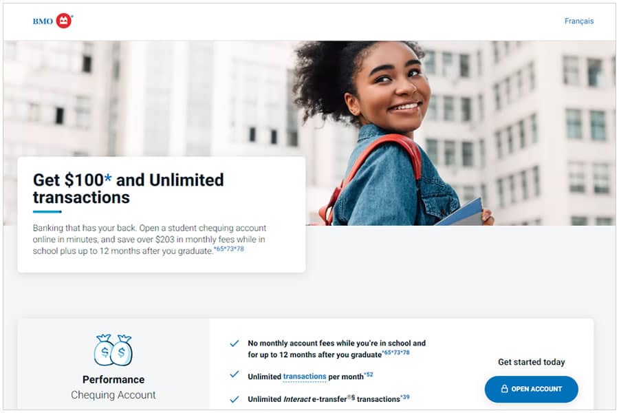 BMO Student Chequing Account Review